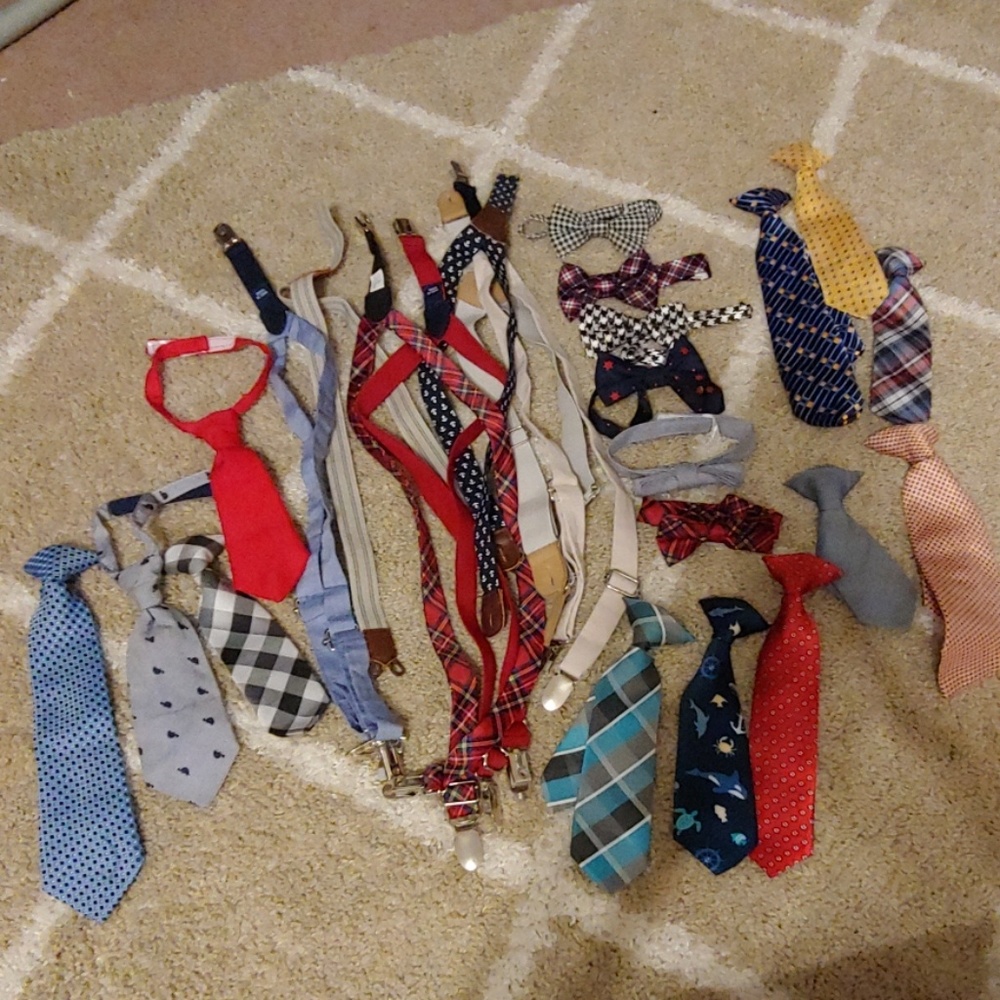 Bow ties and suspenders